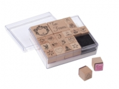 Set de tampons avec encreur