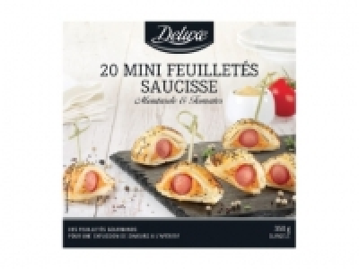 20 mini feuilletés saucisse