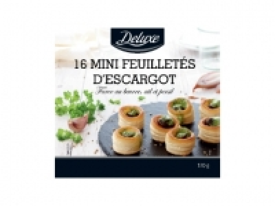 16 mini feuilletés descargot 3.29 €