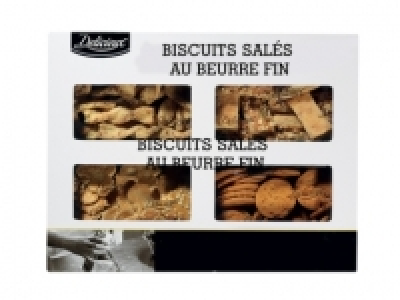 Biscuits salés au beurre fin 3.99 €