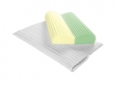 Oreiller ergonomique avec 2 niveaux de fermet&eacute;