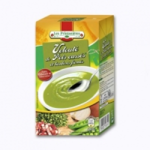 Velouté de pois cassés et lardons fumés 1.59 €