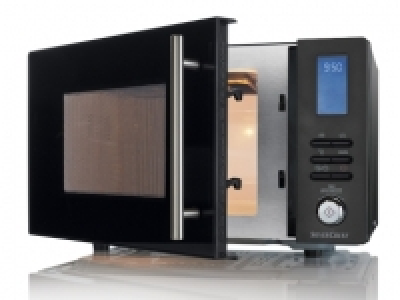 Four &agrave; micro-ondes argent&eacute; ou noir