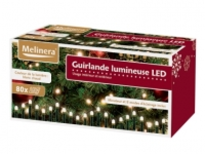 Guirlande lumineuse &agrave; 80 LED