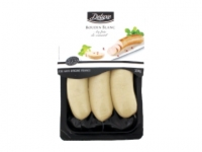 3 boudins blancs au foie de canard 3.69 €