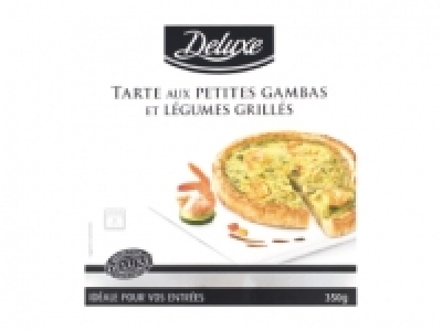 Tarte aux petites gambas et légumes grillés 2.79 €