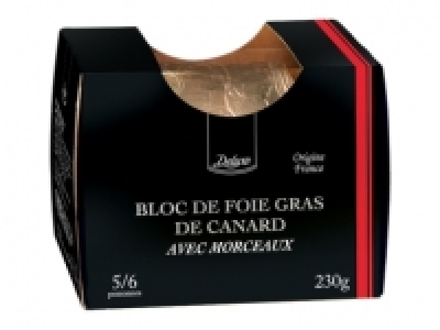 Bloc de foie gras de canard avec morceaux 6.99 €