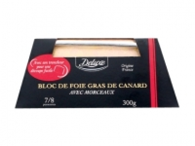 Bloc de foie gras de canard avec morceaux 9.99 €
