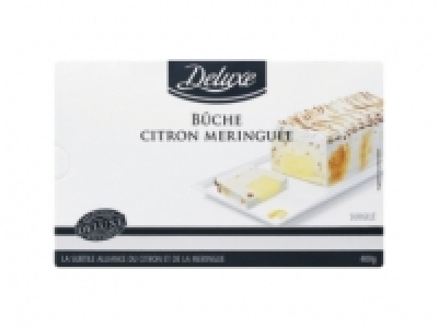 Bûche citron meringuée