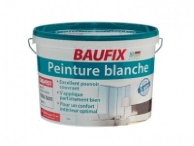 Peinture blanche pour murs et plafonds