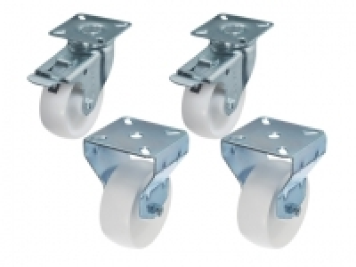 4 roulettes de transport