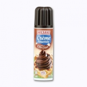 Crème fouettée goût chocolat 1.49 €