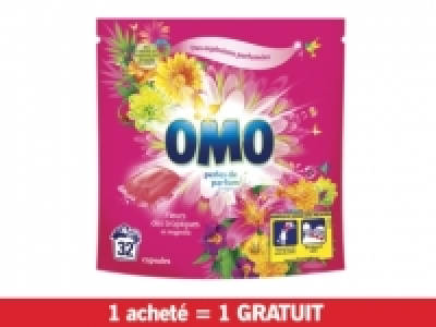 Omo fleurs des tropiques en capsules
