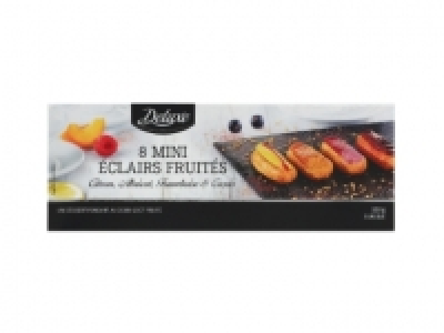 8 mini éclairs fruités 3.49 €