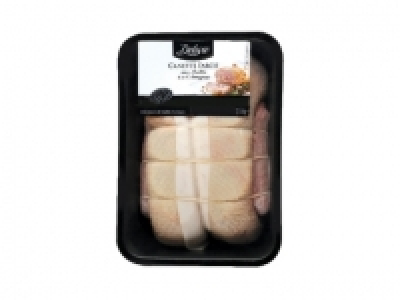 Canette farcie aux morilles et &agrave; lArmagnac