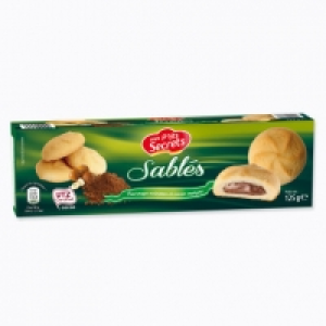Sablés fourrés noisette 1.15 €