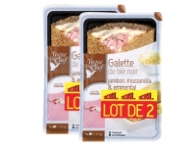 Galettes de bl&eacute; noir garnies