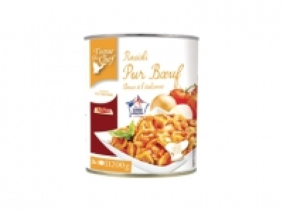 Ravioli pur buf 1.25 €