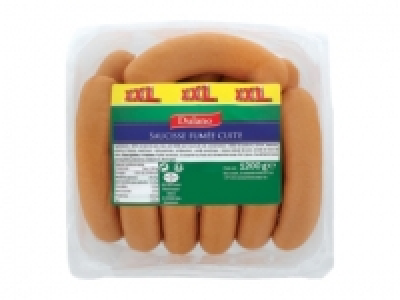 Saucisses fumées cuites