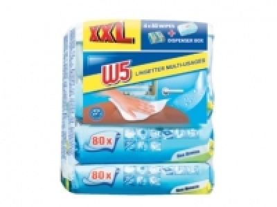 320 lingettes multi-usages 5.97 €