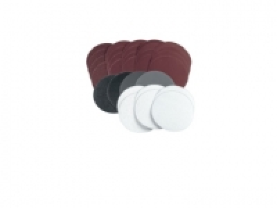 Set de 30 feuilles abrasives pour ponceuse excentrique à air comprimé