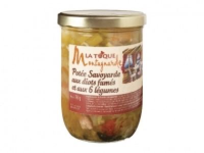 Potée savoyarde aux diots fumés et 6 légumes