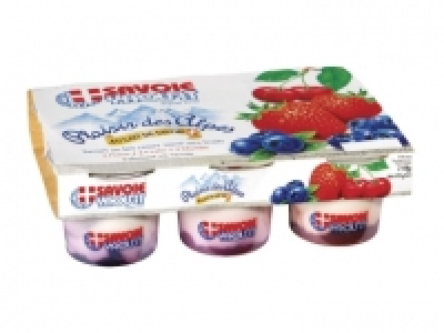 6 yaourts de Savoie aux fruits rouges