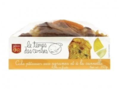 Cake pâtissier aux agrumes et à la cannelle