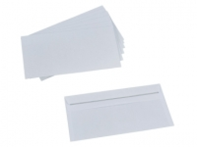 Lidl  100 enveloppes sans fenêtre