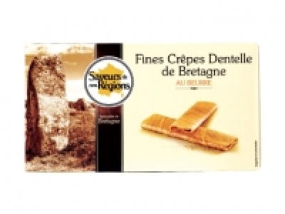 Fines crêpes dentelle de Bretagne 1.28 €