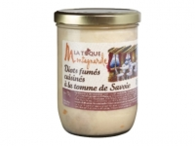 Diots fumés cuisinés à la tomme de Savoie