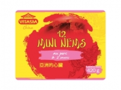 12 mini nems au porc 2.99 €