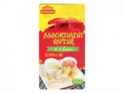 Assortiment vapeur crevettes