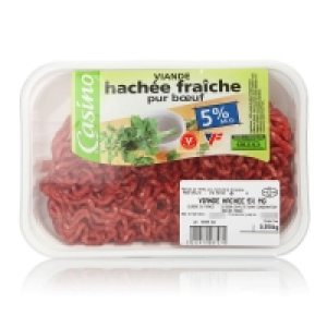 Viande hachée pur buf - 5% mg 350g 5.92 €