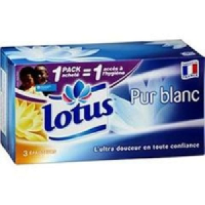 Mouchoirs Boite Pur Blanc x90 1.71 €