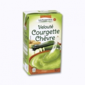 Velouté courgette et chèvre 1.79 €