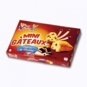 Mini gâteaux aux pépites de chocolat 1.79 €