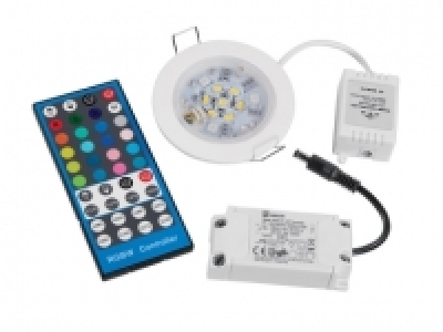Spot encastrable à LED avec télécommande