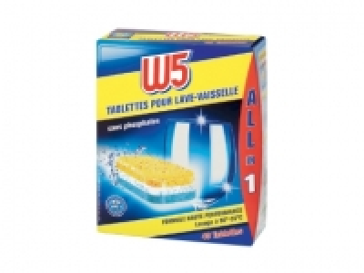 40 tablettes pour lave-vaisselle tout en 1