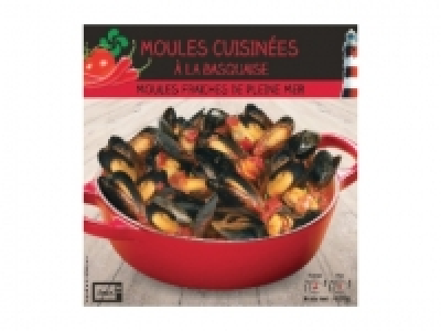 Moules cuisin&eacute;es &agrave; la basquaise