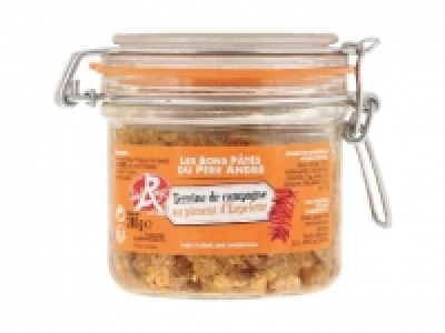 Terrine de campagne au piment dEspelette Label Rouge 2.99 €