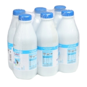 Lait demi-écrémé 6x1l 5.88 €