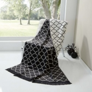 Home Creation® Plaid à franges