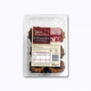 6 Véritables canelés de Bordeaux 2.49 €