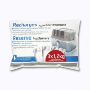Recharges pour absorbeur dhumidité 5.99 €