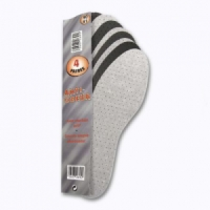 Lot de 4 paires de semelles anti-odeur 1.49 €
