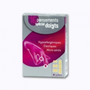 16 Pansements spécial doigts 0.99 €
