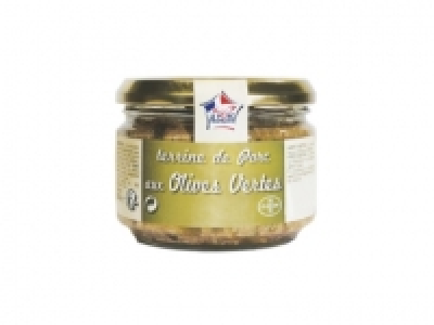 Terrine de porc aux olives vertes 0.79 €