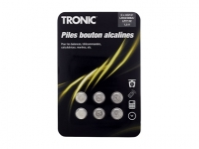 Piles bouton 1.49 €