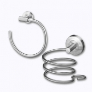 Support pour sèche-cheveux ou anneau porte-serviettes 6.99 €